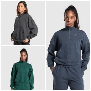 3 REST DAY 1/2 ZIP SWEATSHIRT SIZES SMALL